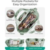 image:imageBAGSMART Crossbody Bags for Women Lightweight Purses for Women Quilted Puffer Tote Handbags for Daily UseShopTravelForest Green