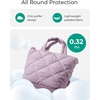 image:imageBAGSMART Crossbody Bags for Women Lightweight Purses for Women Quilted Puffer Tote Handbags for Daily UseShopTravelMist Purple