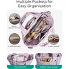 image:imageBAGSMART Crossbody Bags for Women Lightweight Purses for Women Quilted Puffer Tote Handbags for Daily UseShopTravelMist Purple