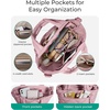 image:imageBAGSMART Crossbody Bags for Women Lightweight Purses for Women Quilted Puffer Tote Handbags for Daily UseShopTravelPink