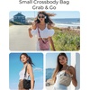 image:imageBAGSMART Crossbody Bags for Women Lightweight Purses for Women Quilted Puffer Tote Handbags for Daily UseShopTravelPink