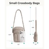 image:imageBAGSMART Crossbody Bags for Women Mini Cell Phone Cross body Purses Travel Wallet with RFID Blocking Card SlotsDdark Pink