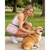 image:imageBAGSMART Crossbody Bags for Women Puffer Cute Bum Bag with Pouch Quilted Hobo Bag for Daily Travel CollegeCandy Pink