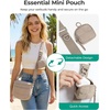 image:imageBAGSMART Crossbody Bags for Women Puffer Cute Bum Bag with Pouch Quilted Hobo Bag for Daily Travel CollegeCheckered