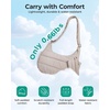 image:imageBAGSMART Crossbody Purses for Women with Adjustable Strap Small Puffer bag  Hobo Bags Compact Cross Body Bag Fluffy Shoulder Handbags Puffy PouchDark Brown