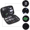 image:imageBAGSMART Electronics Organizer Travel Case Cable Charger Cord Tech Organizer Pouch for Phone Charger Accessories Black07GreyL