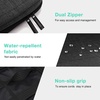 image:imageBAGSMART Electronics Organizer Travel Case Cable Charger Cord Tech Organizer Pouch for Phone Charger Accessories BlackBlack