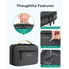 image:imageBAGSMART Electronics Organizer Travel Case Cord Organizer Travel Cable Bag for Tech Accessories Black