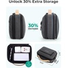 image:imageBAGSMART Electronics Organizer Travel Case Cord Organizer Travel Cable Bag for Tech AccessoriesGray