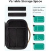 image:imageBAGSMART Electronics Organizer Travel Case Cord Organizer Travel Cable Bag for Tech AccessoriesGray