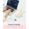 image:imageBAGSMART Electronics Organizer Travel Case Cord Organizer for Women Travel Cable Bag BeigeDouble Layer Beige