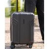 image:imageBAGSMART Expandable Carry On Luggage 22x14x9 Airline Approved Blue  Spinner Wheels TSA Lock Lightweight Hard Shell Suitcase22x14x9 Airline ApprovedBlack