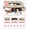 image:imageBAGSMART Fanny Packs for Women Small Belt Bag with Adjustable Strap Waist Pack for Running Workout Traveling Hiking Beige GreenBeige Green