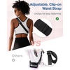 image:imageBAGSMART Fanny Packs for Women Small Belt Bag with Adjustable Strap Waist Pack for Running Workout Traveling Hiking Beige GreenLight Pink