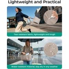 image:imageBAGSMART Foldable Travel Bag 37L Expandable Personal Item Bag Lightweight Travel Essentials for Women Water Resistant Extra Carry on Bag BlackPink