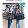 image:imageBAGSMART Garment Bags for Travel Convertible Garment Duffle Bag Suit Bags for Men Women 2 in 1 Garment Bags for Hanging Clothes Carry On Duffle Bag with Shoe Compartment BlackBlue