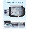 image:imageBAGSMART Gym Bag for Men Athletic Sports Backpack Travel Hiking Duffel  3In1 Gym Bag for Travel Clothes amp Padded 133 Laptop with Waterproof Wet Pocket amp Shoe Compartment for Travel CampingBlack