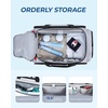 image:imageBAGSMART Gym Bag for Men Athletic Sports Backpack Travel Hiking Duffel  3In1 Gym Bag for Travel Clothes amp Padded 133 Laptop with Waterproof Wet Pocket amp Shoe Compartment for Travel CampingGrey