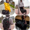 image:imageBAGSMART Gym Bag for Men Athletic Sports Backpack Travel Hiking Duffel  3In1 Gym Bag for Travel Clothes amp Padded 133 Laptop with Waterproof Wet Pocket amp Shoe Compartment for Travel CampingBlack