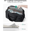 image:imageBAGSMART Gym Bag for Women Duffle Bag for Travel with Wet Pocket Lightweight Carry on Weekender Duffel Water ResistantBlack