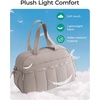 image:imageBAGSMART Gym Bag for Women Duffle Bag for Travel with Wet Pocket Lightweight Carry on Weekender Duffel Water ResistantBrown