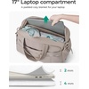 image:imageBAGSMART Gym Bag for Women Duffle Bag for Travel with Wet Pocket Lightweight Carry on Weekender Duffel Water ResistantBrown
