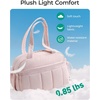 image:imageBAGSMART Gym Bag for Women Duffle Bag for Travel with Wet Pocket Lightweight Carry on Weekender Duffel Water ResistantCoral Pink