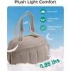 image:imageBAGSMART Gym Bag for Women Duffle Bag for Travel with Wet Pocket Lightweight Carry on Weekender Duffel Water ResistantGrape