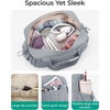 image:imageBAGSMART Gym Bag for Women Duffle Bag for Travel with Wet Pocket Lightweight Carry on Weekender Duffel Water ResistantGray