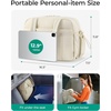 image:imageBAGSMART Gym Bag for Women Duffle Bag for Travel with Wet Pocket Lightweight Carry on Weekender Duffel Water ResistantMIvory