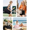 image:imageBAGSMART Gym Bag for Women Duffle Bag for Travel with Wet Pocket Lightweight Carry on Weekender Duffel Water ResistantNavy Blue