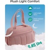 image:imageBAGSMART Gym Bag for Women Duffle Bag for Travel with Wet Pocket Lightweight Carry on Weekender Duffel Water ResistantPeach