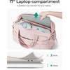 image:imageBAGSMART Gym Bag for Women Duffle Bag for Travel with Wet Pocket Lightweight Carry on Weekender Duffel Water ResistantPink