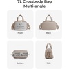 image:imageBAGSMART Gym Bag for Women Duffle Bag for Travel with Wet Pocket Lightweight Carry on Weekender Duffel Water ResistantTan