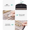 image:imageBAGSMART Hanging Jewelry Organizer Claw Clip Necklace Holder Roll for Hair Ties Headbands Clips Earrings Necklaces Glasses DoubleSided on Closet Wall Door 1 piece LargeBlackBlack