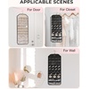 image:imageBAGSMART Hanging Jewelry Organizer Jewelry Holder Organizer Accessories Organizer 68 Pocket Earring Organizer Organizer for Wall Holding JewelriesLarge Black 1 Piece