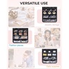 image:imageBAGSMART Hanging Jewelry Organizer Jewelry Holder Organizer Accessories Organizer 68 Pocket Earring Organizer Organizer for Wall Holding JewelriesLarge Black 1 Piece