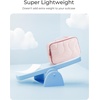 image:imageBAGSMART Hanging Packing Cubes for Travel Hanging Shelves for Suitcases Organizers Wet Dry Bags 5 Pack Travel Bags Reusable for Swimsuits BeigeWhite Opal