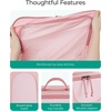 image:imageBAGSMART Hanging Travel Packing Cubes 6 Set Large Travel Cubes for Women Cruise Ship Essentials Suitcase Organizers