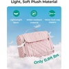 image:imageBAGSMART Hanging Travel Toiletry Bag Large Capacity Waterresistant Cosmetic Organizer with Handle for Brushes Accessories BlackBeige