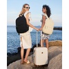 image:imageBAGSMART Hardside Expandable Luggage With Spinner Wheels PC Lightweight CarryOn Luggage Airline Approved With TSA Lock Durable Women Travel Suitcase Carry On 20 Inch PinkBeige
