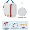 image:imageBAGSMART Keep Shape Packing Cubes for Travel 6 Set Travel Cubes for Packing Lightweight Suitcase Organizer Bags Set for Travel EssentialsMondrian