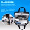 image:imageBAGSMART Laptop Bag 156 Inch Briefcase Men Lockable Computer Bag Work Bag WaterRepellent Shoulder Messenger Bag Travel Office Business Black  Work Bag WaterRepellent Shoulder Messenger Bag Travel Office BusinessBlack173 Inch