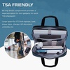image:imageBAGSMART Laptop Bag 156 Inch Briefcase Men Lockable Computer Bag Work Bag WaterRepellent Shoulder Messenger Bag Travel Office Business Black  Work Bag WaterRepellent Shoulder Messenger Bag Travel Office BusinessDark Blue173 Inch