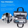 image:imageBAGSMART Laptop Bag 156 Inch Briefcase Men Lockable Computer Bag Work Bag WaterRepellent Shoulder Messenger Bag Travel Office Business Black  Work Bag WaterRepellent Shoulder Messenger Bag Travel Office BusinessDark Grey173 Inch