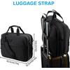 image:imageBAGSMART Laptop Bag 156 Inch Briefcase Men Lockable Computer Bag Work Bag WaterRepellent Shoulder Messenger Bag Travel Office Business Black  Work Bag WaterRepellent Shoulder Messenger Bag Travel Office BusinessBlack173 Inch