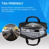 image:imageBAGSMART Laptop Bag 156 Inch Briefcase Men Lockable Computer Bag Work Bag WaterRepellent Shoulder Messenger Bag Travel Office Business Black  Work Bag WaterRepellent Shoulder Messenger Bag Travel Office BusinessBlack156 Inch