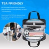 image:imageBAGSMART Laptop Bag 156 Inch Briefcase Men Lockable Computer Bag Work Bag WaterRepellent Shoulder Messenger Bag Travel Office Business Black  Work Bag WaterRepellent Shoulder Messenger Bag Travel Office BusinessBlack184 Inch