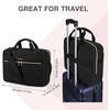 image:imageBAGSMART Laptop Bag 156173 Inch Briefcase for Women Large Laptop Case Computer Bag Office Travel Business BlackBlack