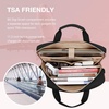 image:imageBAGSMART Laptop Bag 156173 Inch Briefcase for Women Large Laptop Case Computer Bag Office Travel Business BlackBlack
